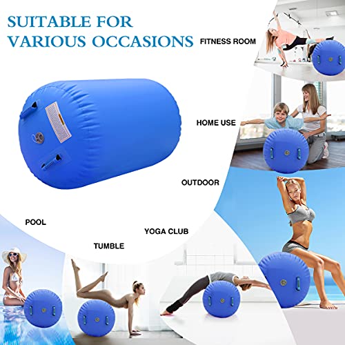 Inflatable Gymnastics Air Roller Tumbling Mat with Electric Pump C878099