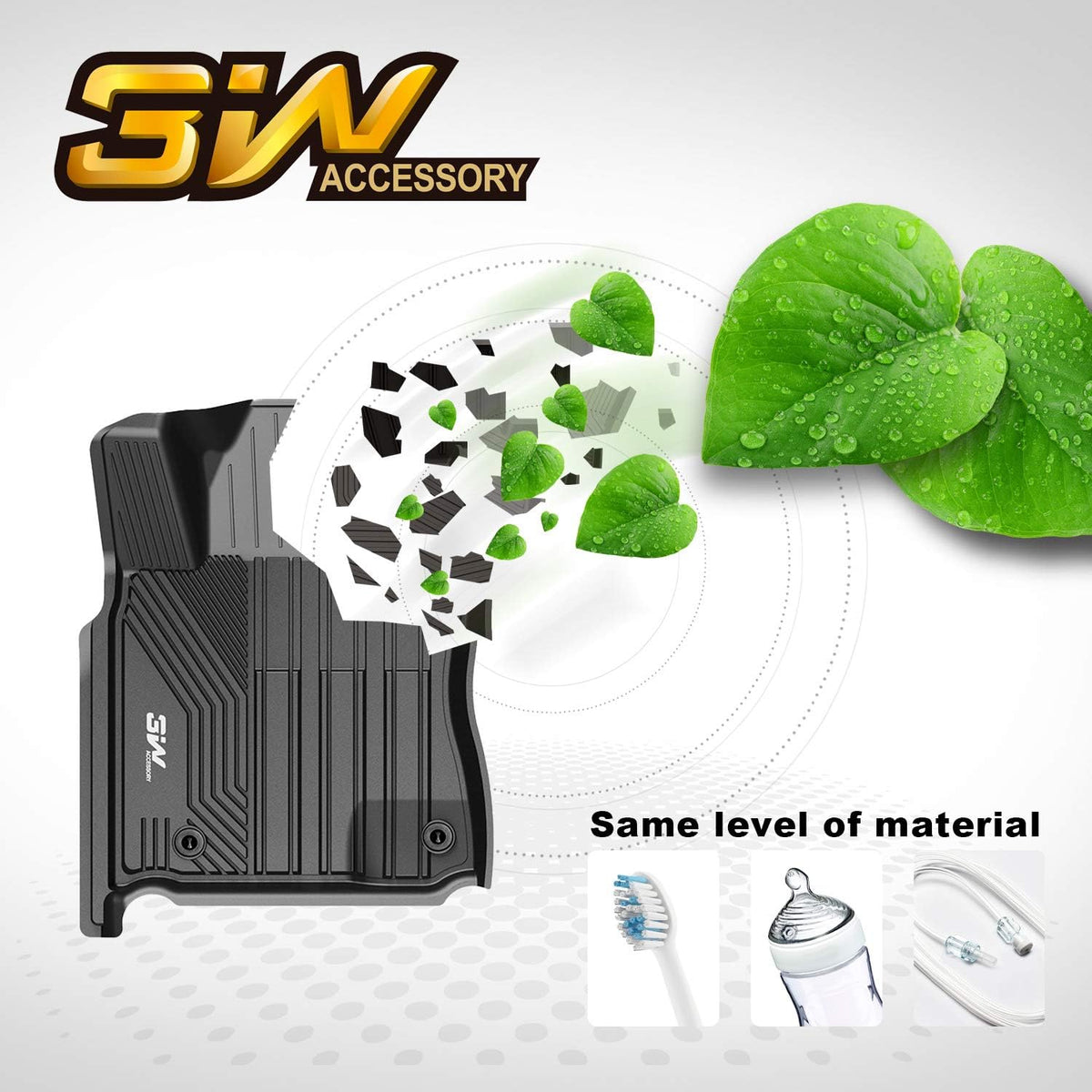 TPE All Weather Custom Fit Floor Liner Black V601