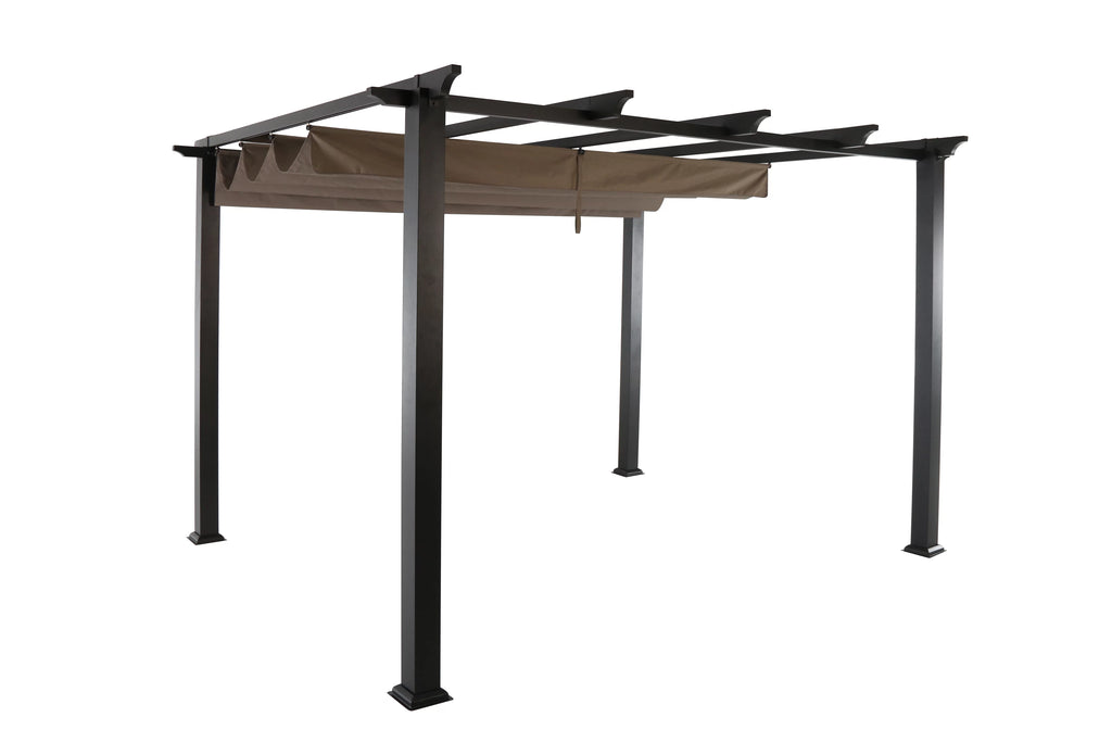 Steel Pergola with Canopy F33303