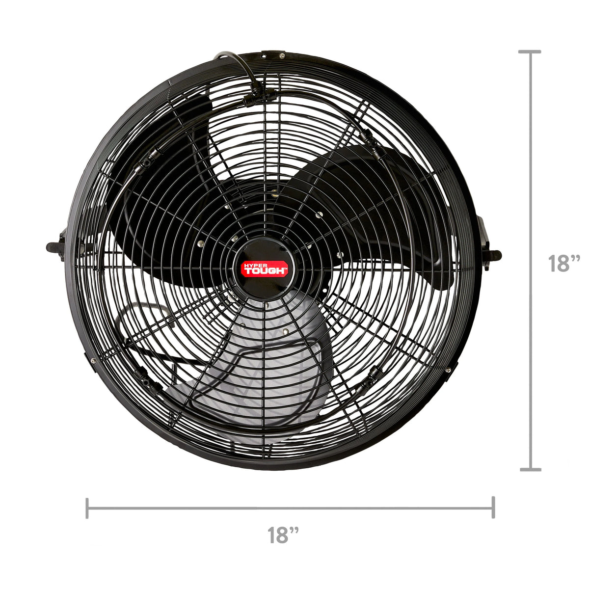 18 inch Outdoor Wall Mounted Fan with Misting Kit M240