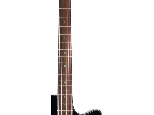 Black Acoustic Electric Guitar A88122