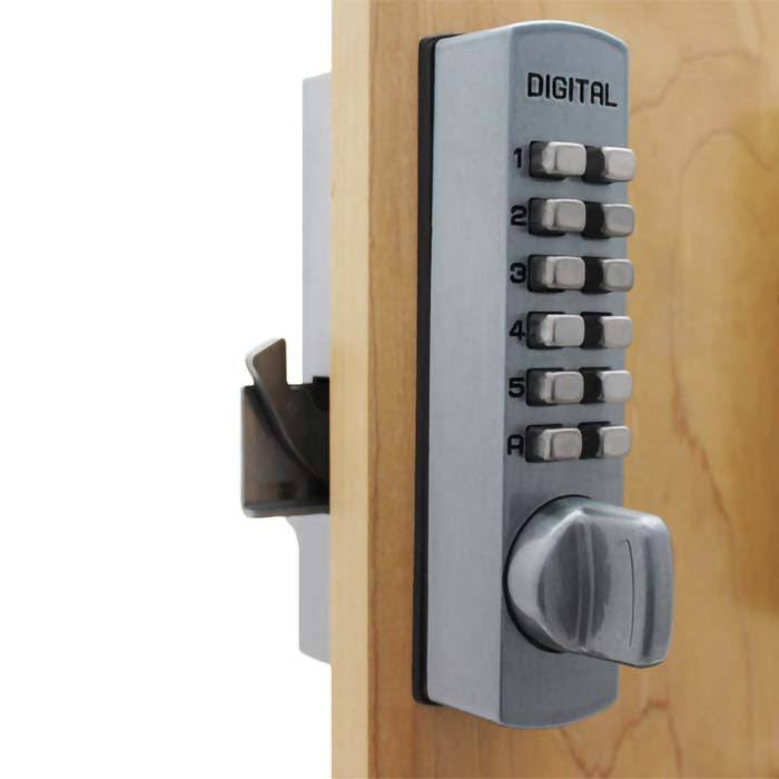 Mechanical Keyless Surface Mount Hook Bolt Sliding R45416