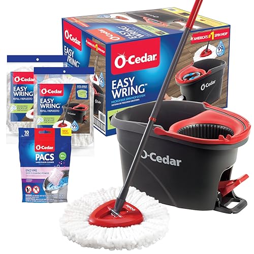 Spin Mop & Bucket System with 2 Refills B4747