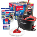 Spin Mop & Bucket System with 2 Refills B4747