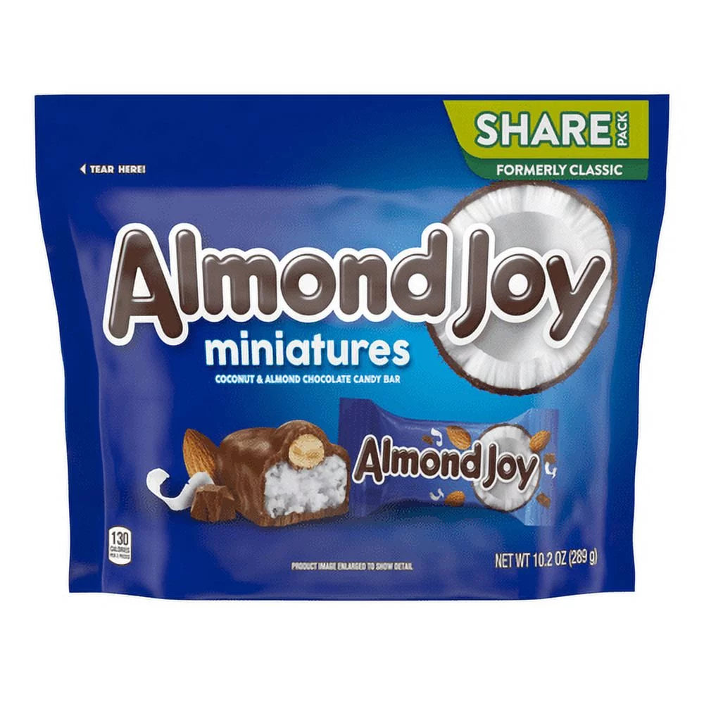 Almond Joy Miniature Chocolates 10.2oz Pack of 3 M963