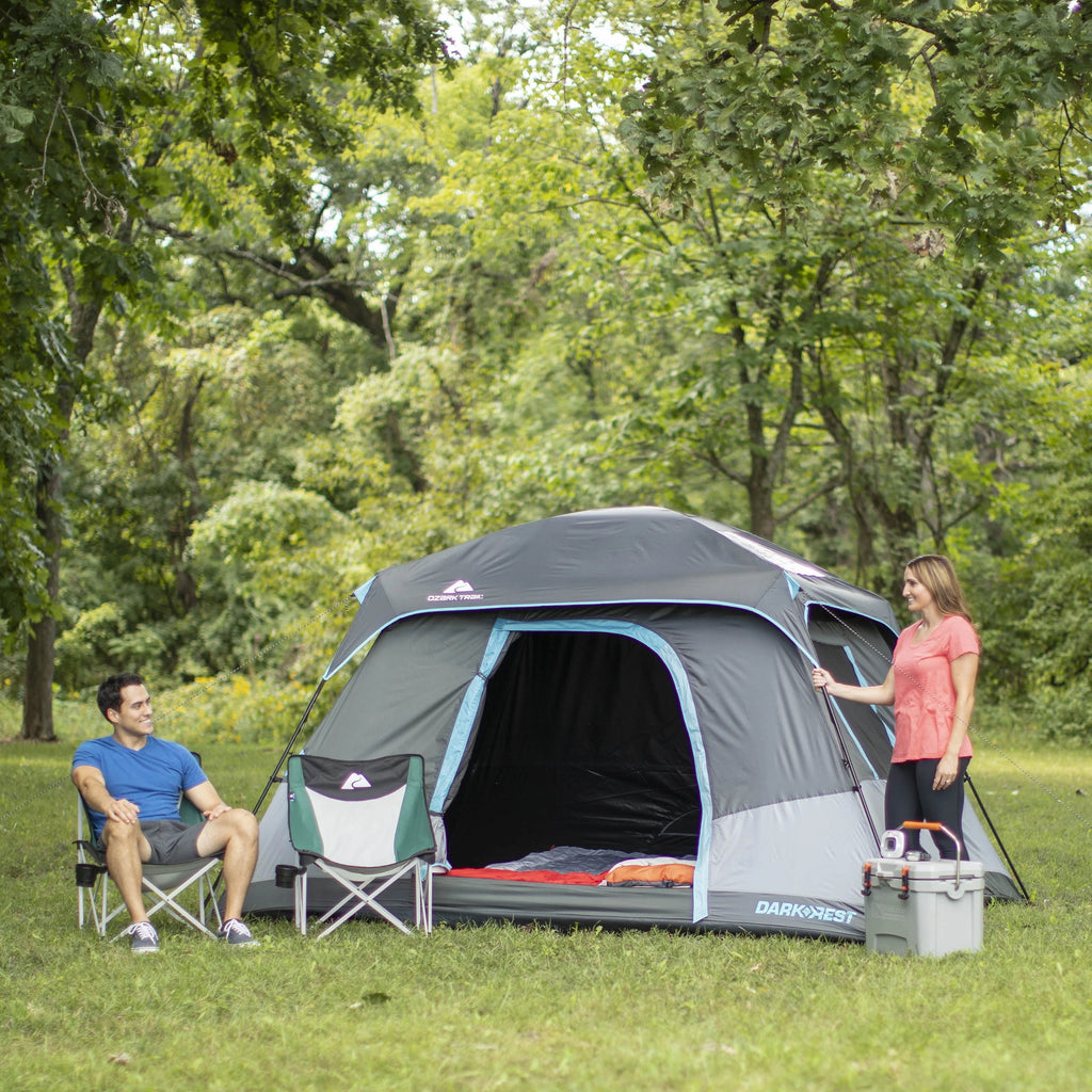 6-Person Cabin Tent with Skylight Ceiling Panels P5708