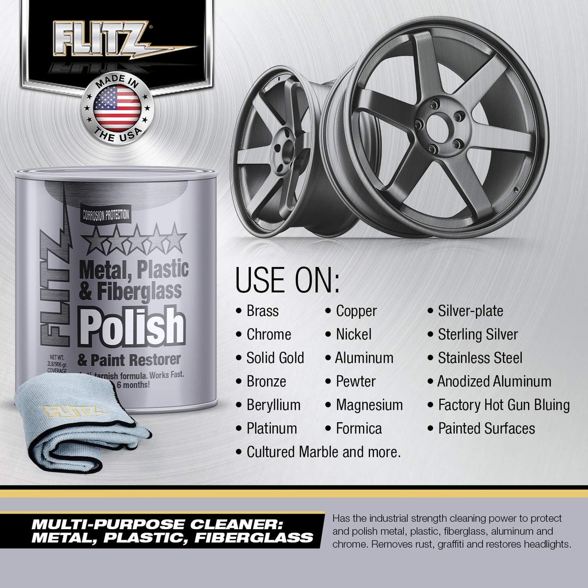 2.2-Pound Multi Purpose Metal Polish I895844