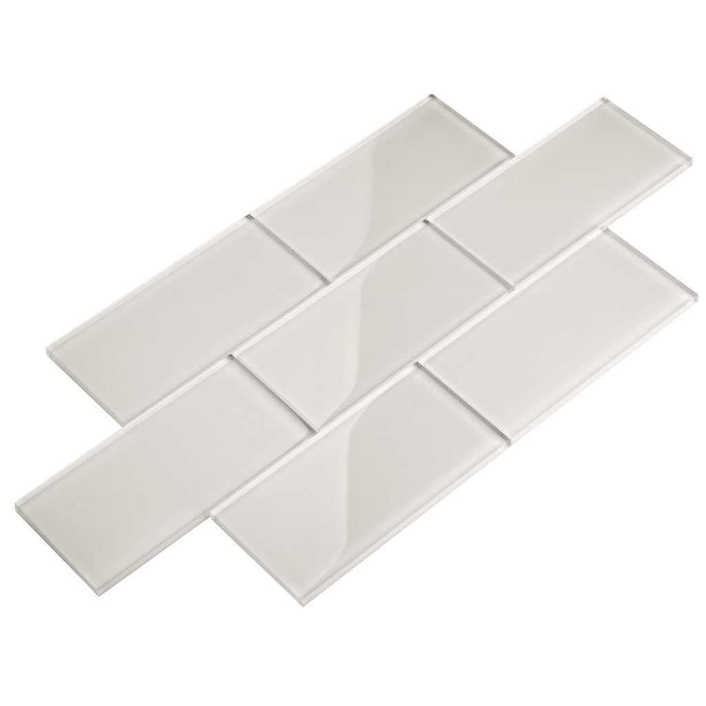 Alabaster 3x6 Glass Subway Tile D3008