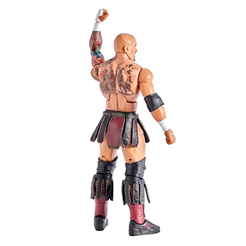 WWE Elite Collection Action Figure & Accessories, 6-inch Collectible with 25 Articulation Points & Swappable Hands W625158