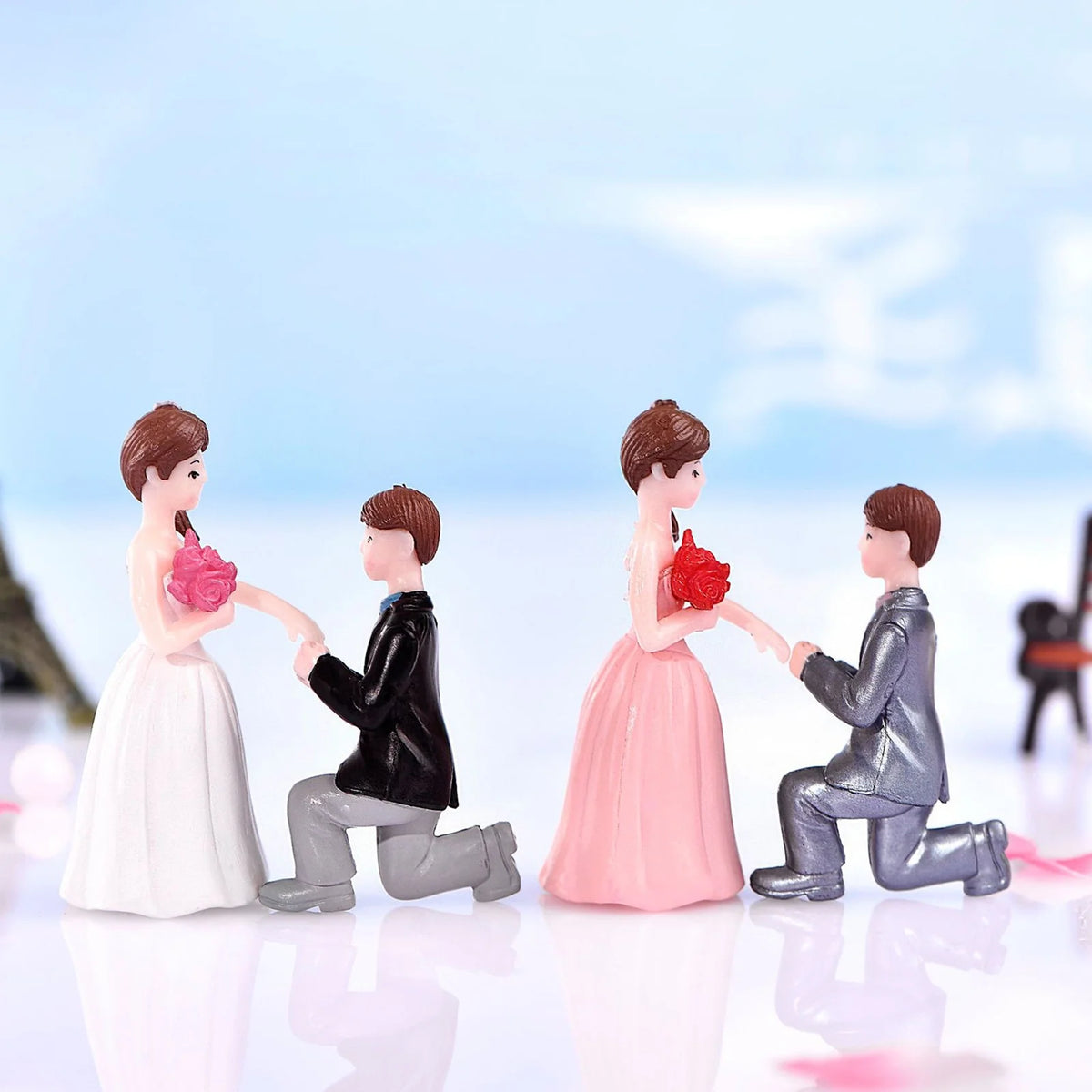 Couple Statue Figurine Home Decor Y44601