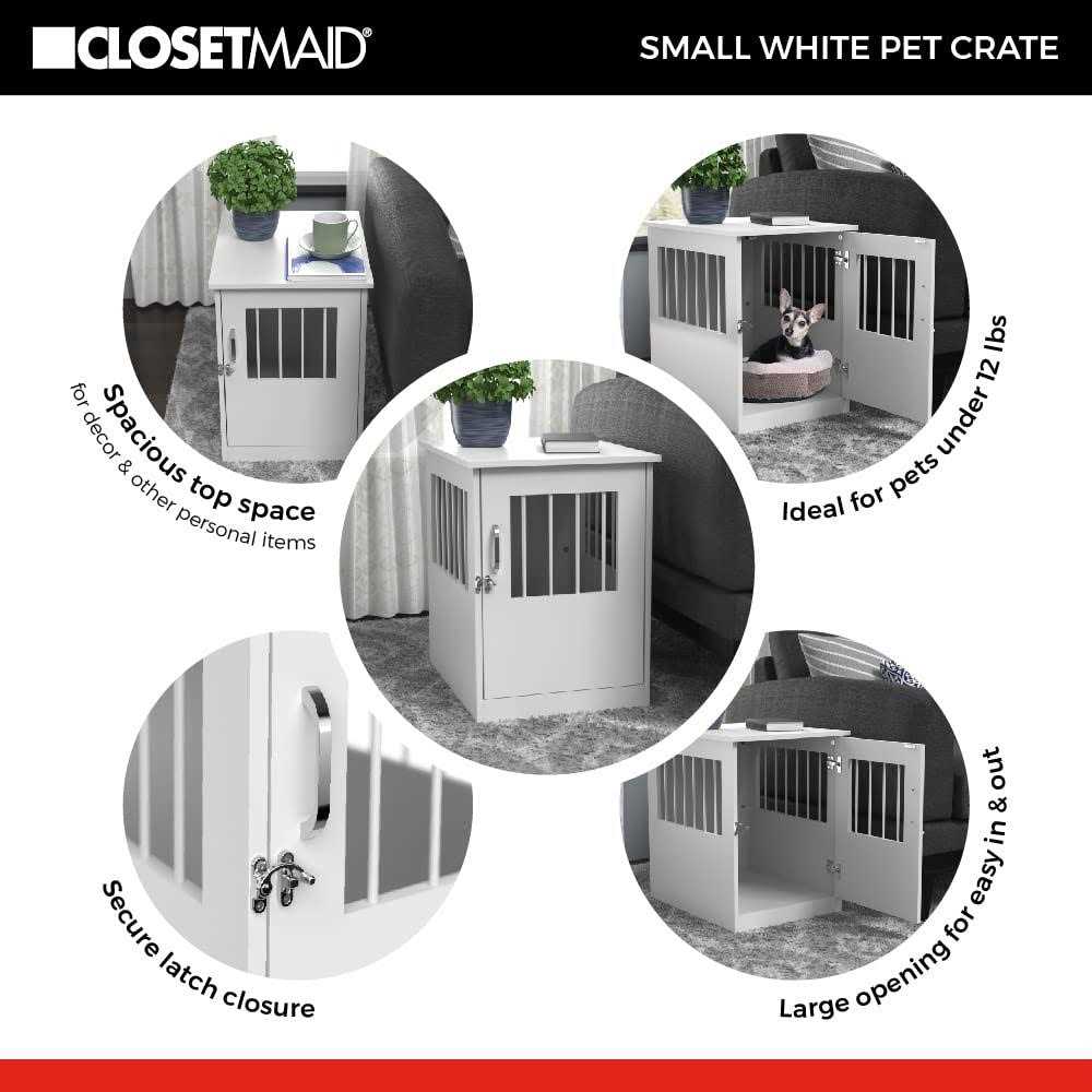 End Table and Pet Crate F5500