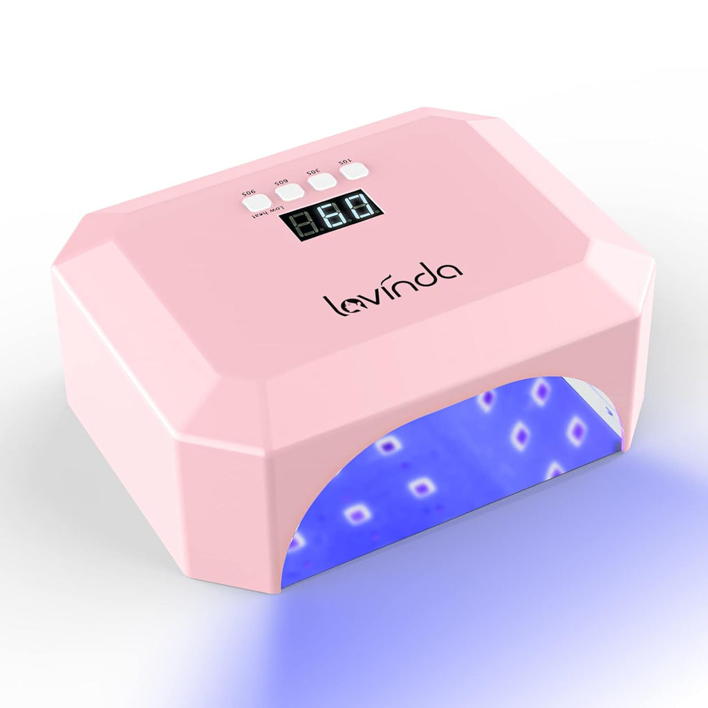 Pink Diamond Cordless UV LED Nail Lamp 56W Nail Dryer B356651