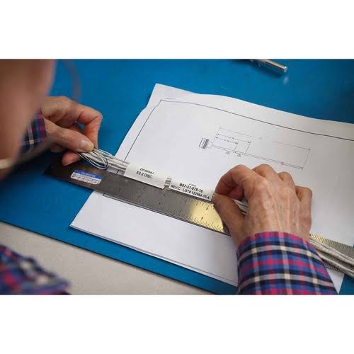 Wire Marking Sleeves, White, 2 in W R207381