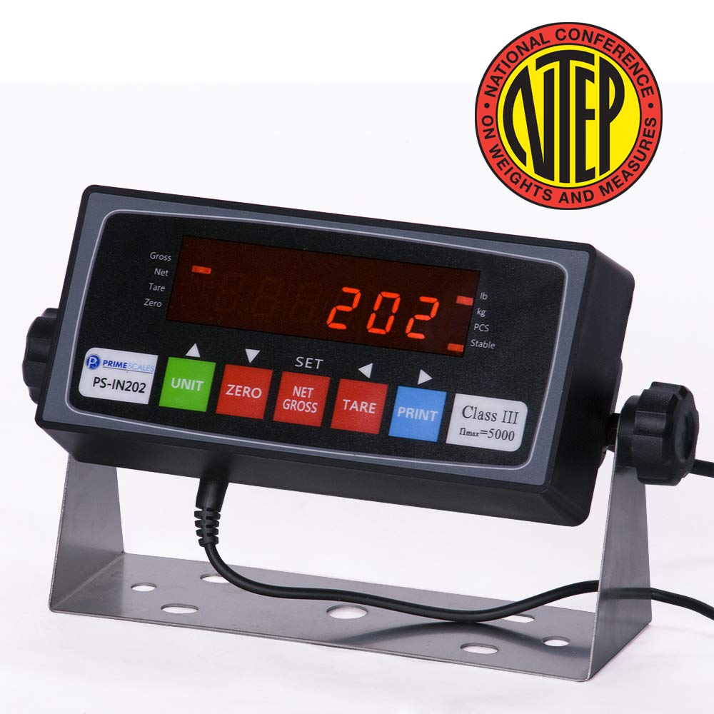 10000lb Load Bar Scale Set with Two Weigh Bar and One Indicator N3749