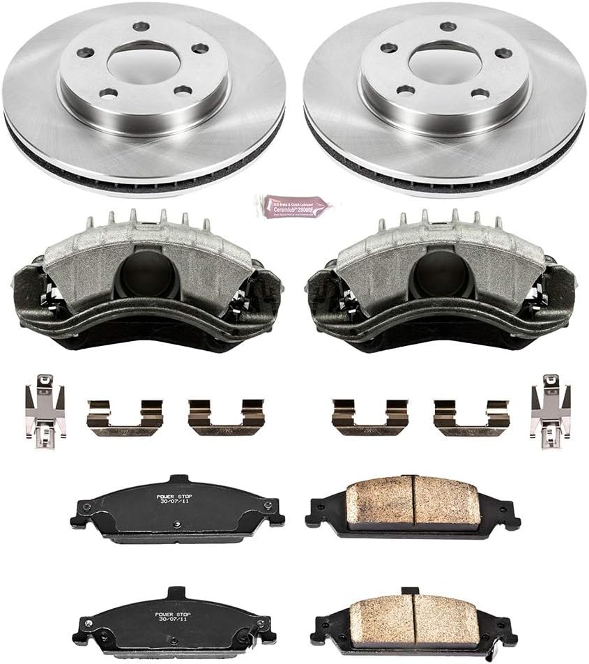 1-Click OE Replacement Brake Kit with Calipers H324