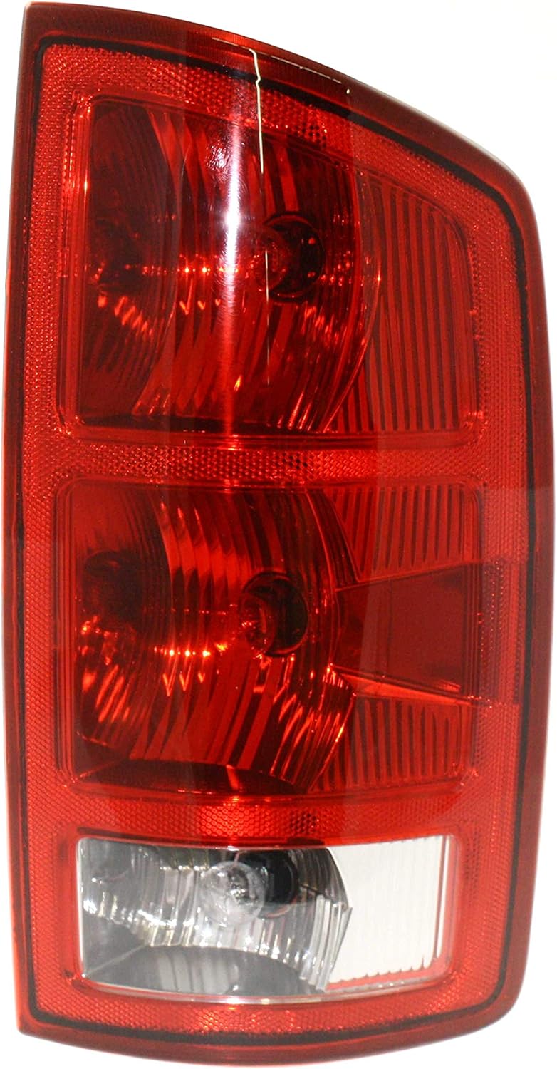 Tail Light Assembly Set of 2 Halogen Clear & Red Lens K98664
