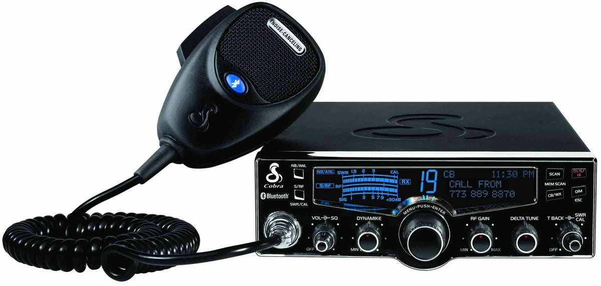 Black CB Radio with Bluetooth F67012