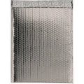 Silver Glamour Bubble Mailers, 48/Case H3537