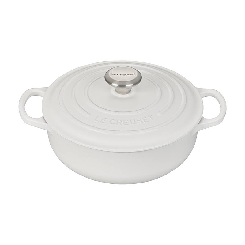 Matte Cotton Cast Iron Sauteuse, 3 1/2 Qt. D7338