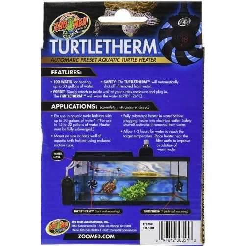 Automatic Preset Aquatic Turtle Heater N7678