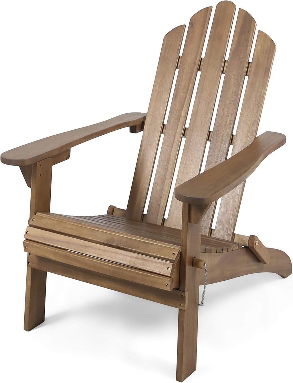 Foldable Acacia Wood Adirondack Chair Y689010