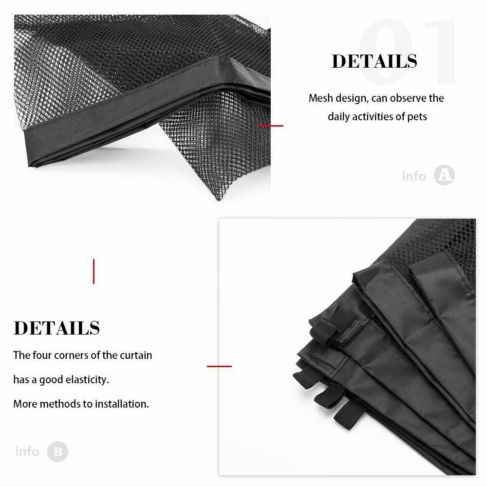 Portable Mesh Safety Gate B6188