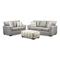 Gray 2 Piece Sofa & Loveseat Set S888376