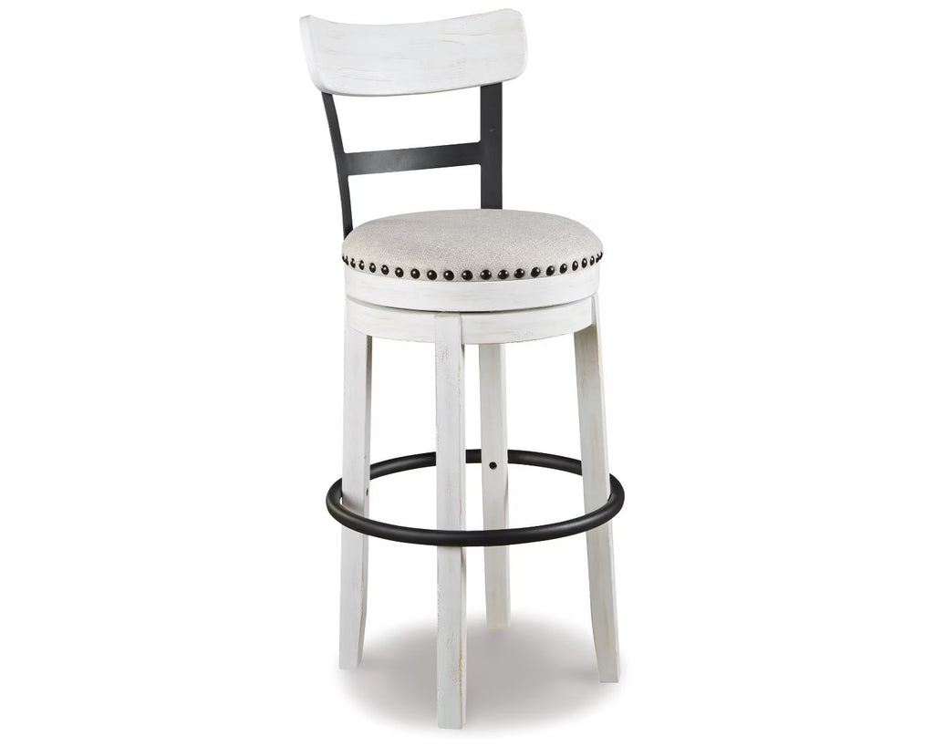 White Bar Height Bar Stool Z2703