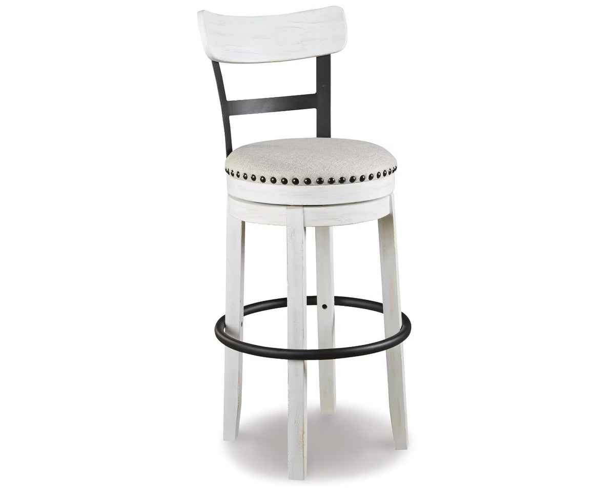 White Bar Height Bar Stool Z2703