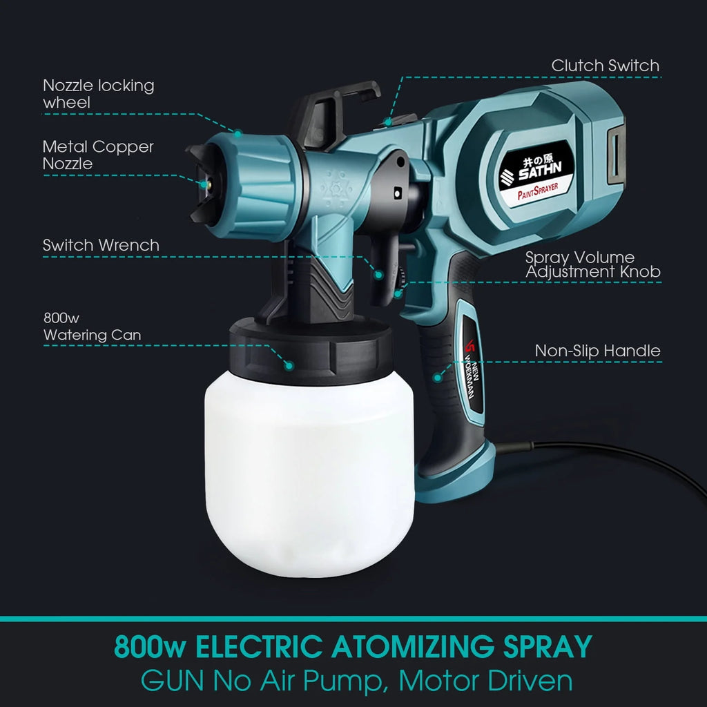 800W Electric HVLP Paint Sprayer K387