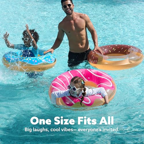 Inflatable Swim Tube Raft 3 Pack J684050