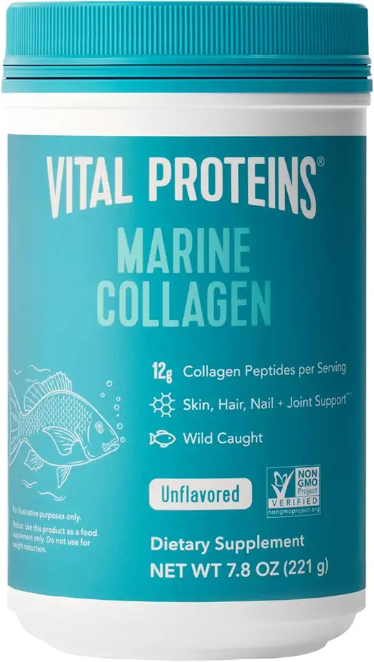 Marine Collagen Peptides Powder Supplement 7.8 oz O971