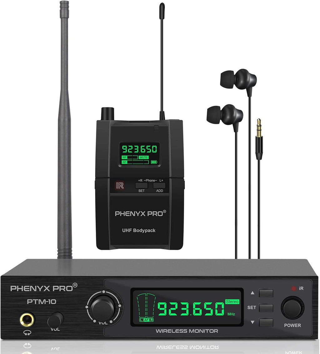 UHF Stereo Wireless In Ear Monitor System, Rack Mountable L237
