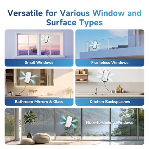 Window Cleaning Robot with 10 Cleaning Pads Y37474