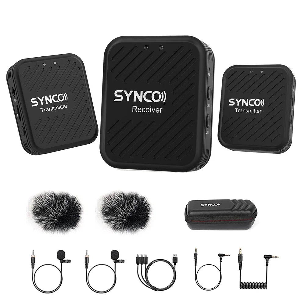 Wireless Microphone System with 2 Lavalier Microphones O6792