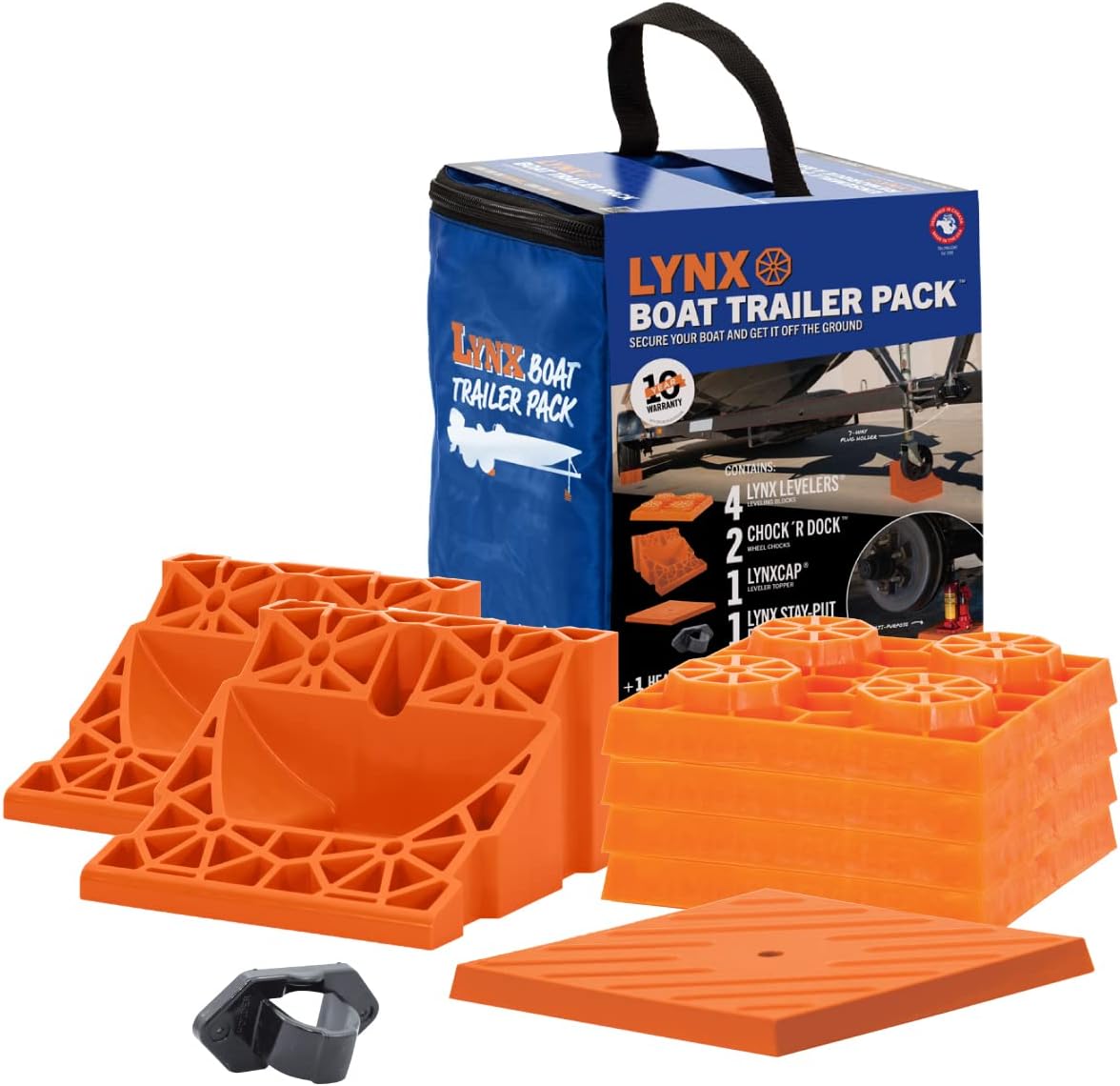 Boat Trailer Pack, Orange Pack of 2 P3811