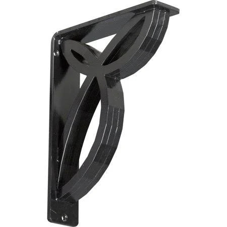 Wrought Iron Bracket Antiqued Bronze C792