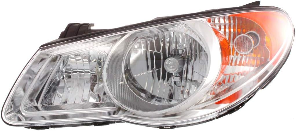 Headlight Assembly Driver Side for Hyundai Elantra 2007 2008 2009 A21454