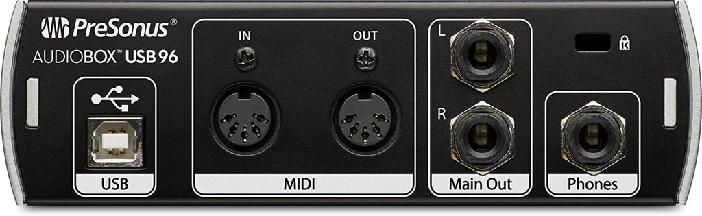 Audio Interface with Studio Monitors and Instrument Cable C323327