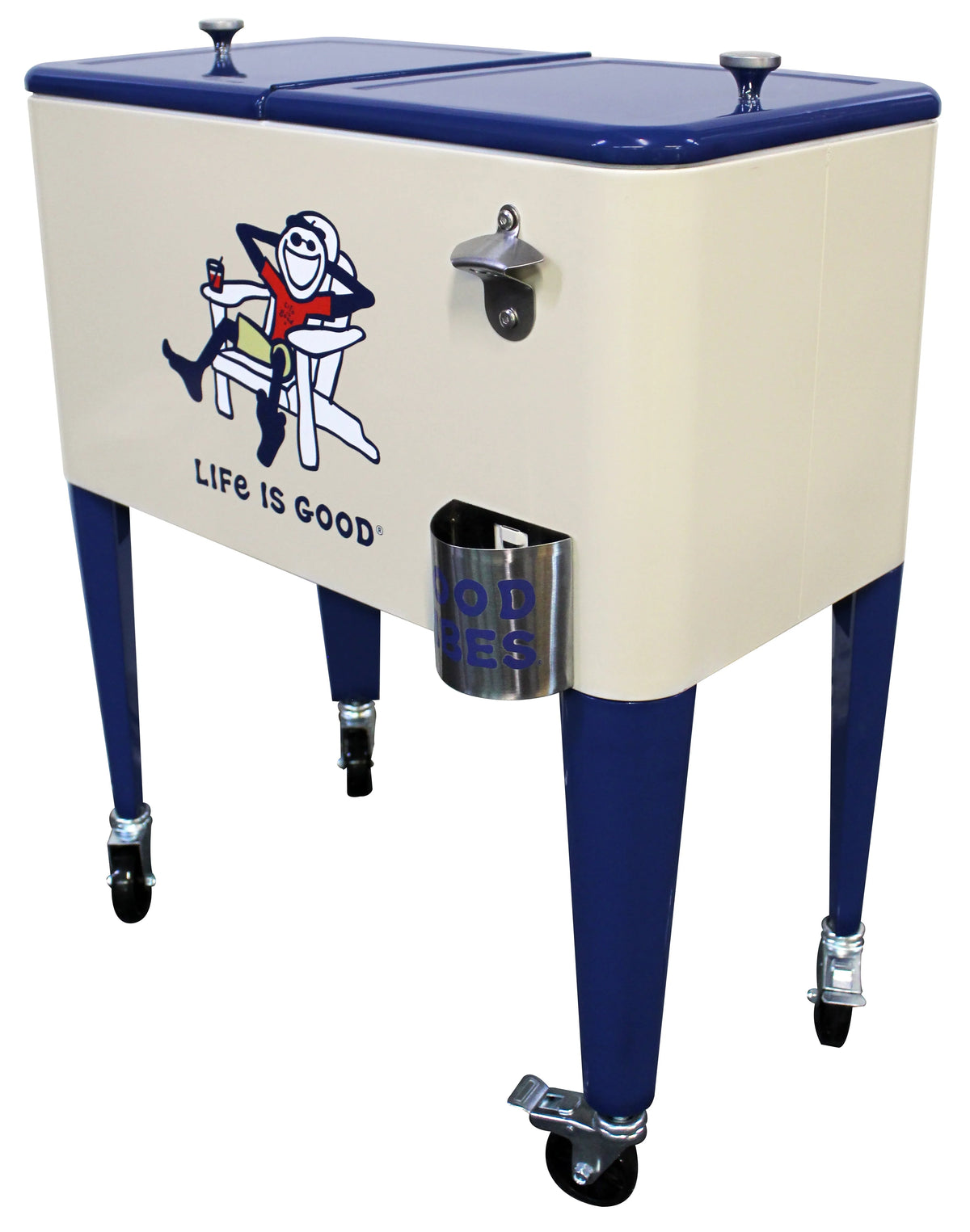 60 Quart Metal Outdoor Patio Cooler K3889