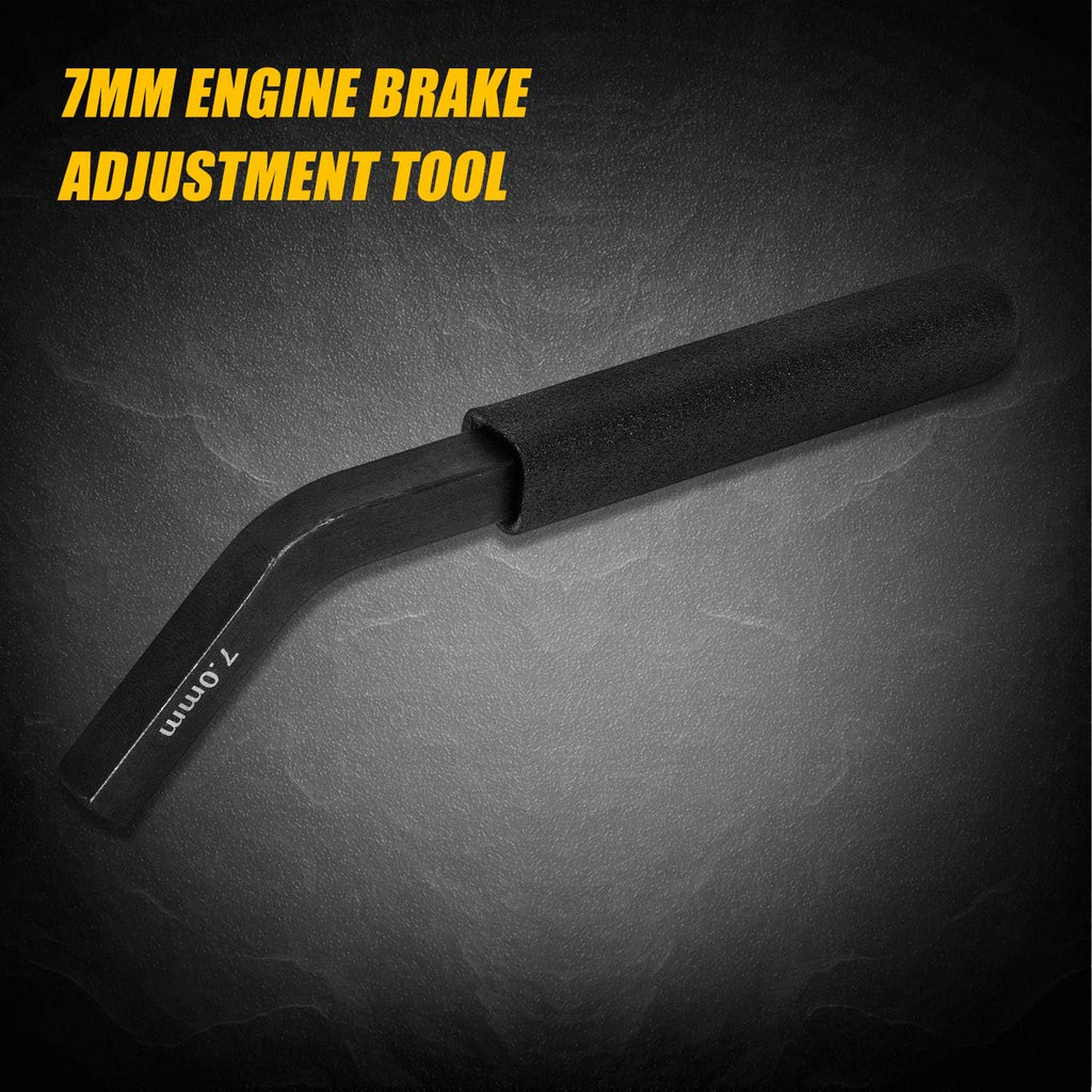 Cam Timing Tool Kit & 7MM Engine Brake Adjustment Tool Compatible with Cummins ISX QSX Q517