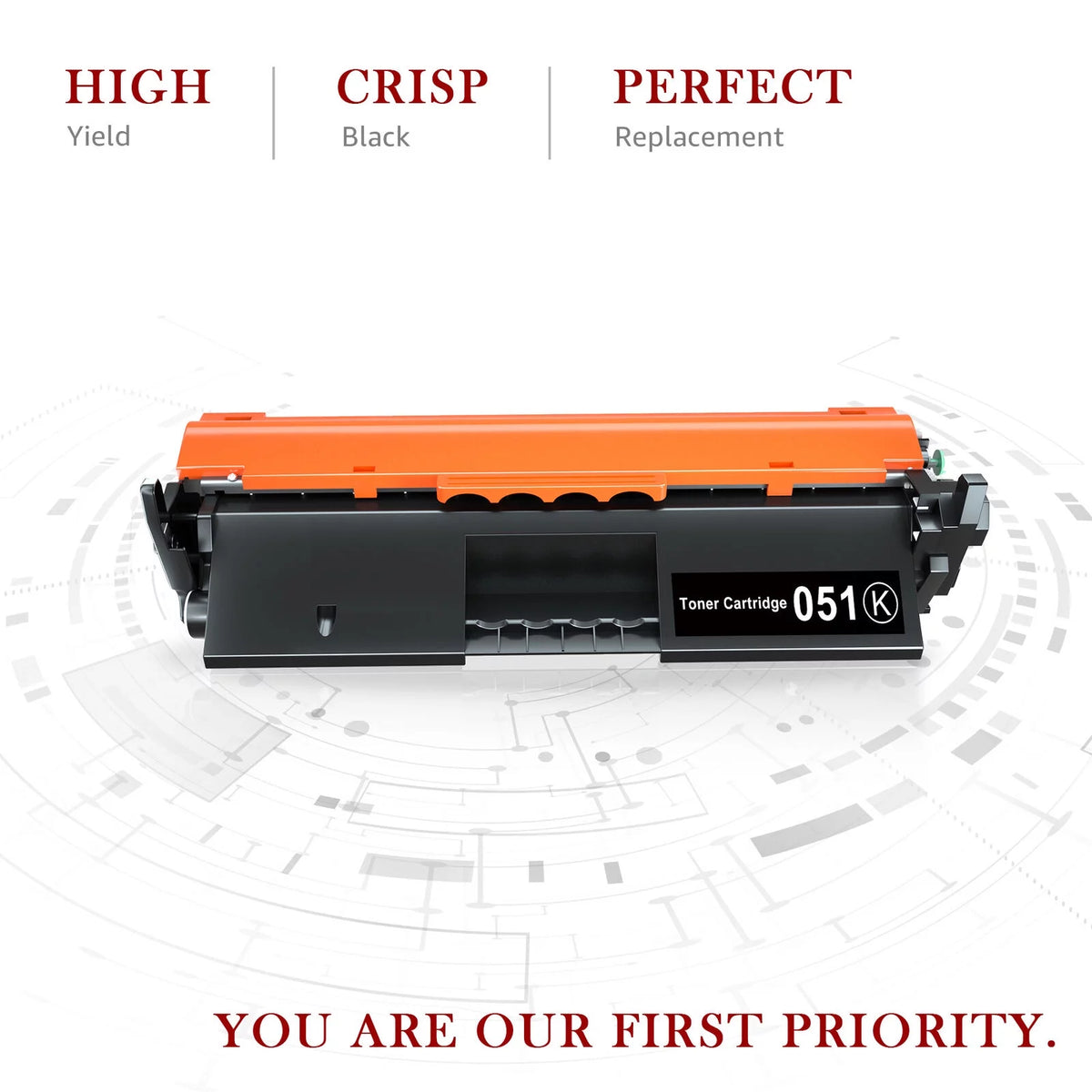Black Toner for Printer X3983