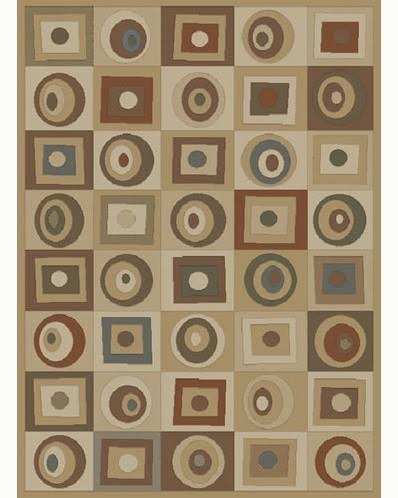 Soho Round Squares Tone u0026 Tone Rug Q766059