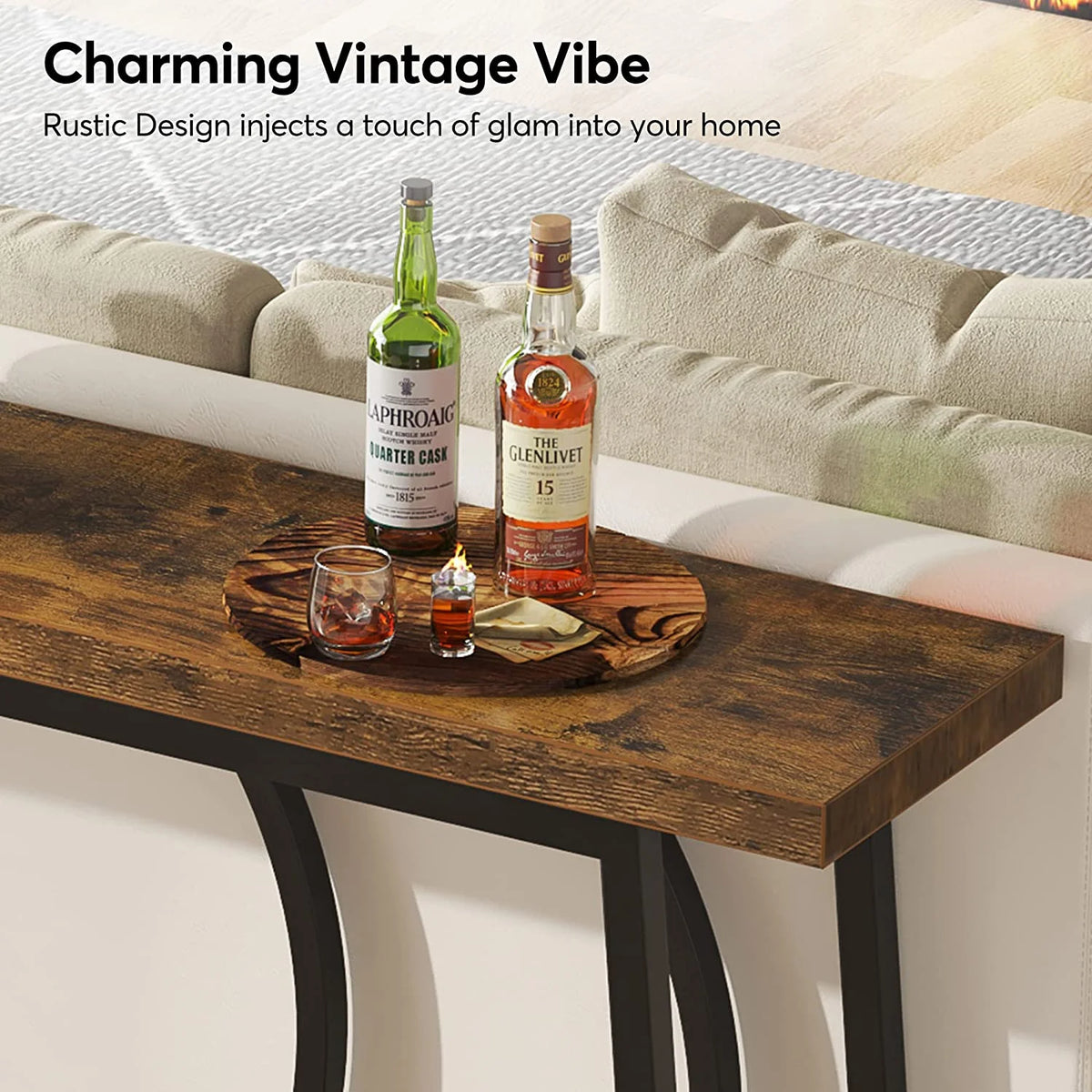 70.9 Inch Console Table with Storage W72432