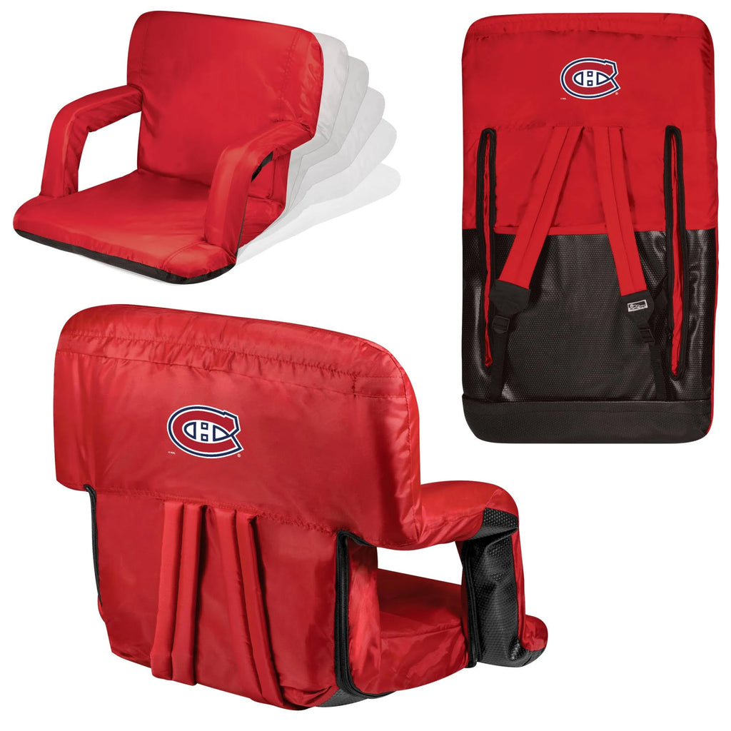 Red Ventura Portable Reclining Stadium Seat G555