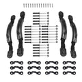 Black Kayak Carry Handles with Screws Pad Eye A507