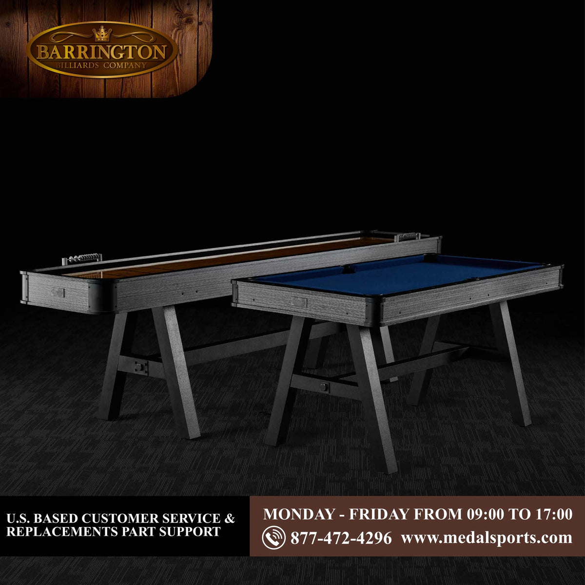 9 ft Shuffleboard Table G931152