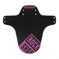 Black MTB Fender with Fuschia Print B1795