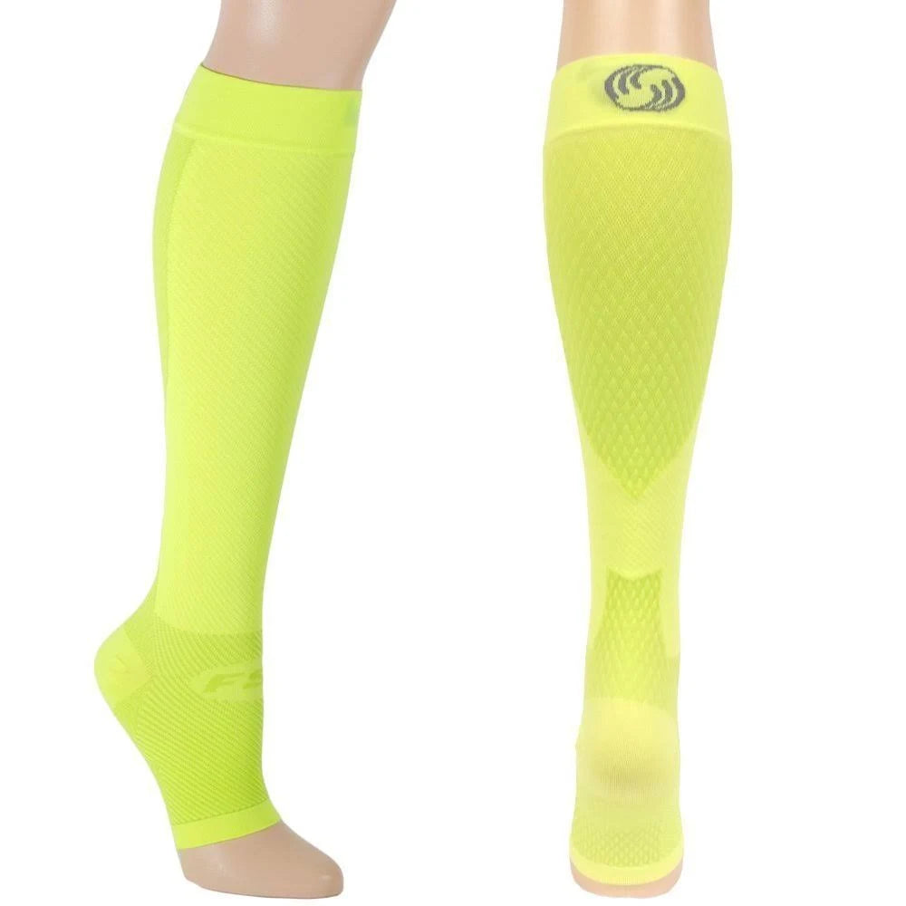 Reflector Yellow Foot + Calf Sleeve (Pair) XL Y788