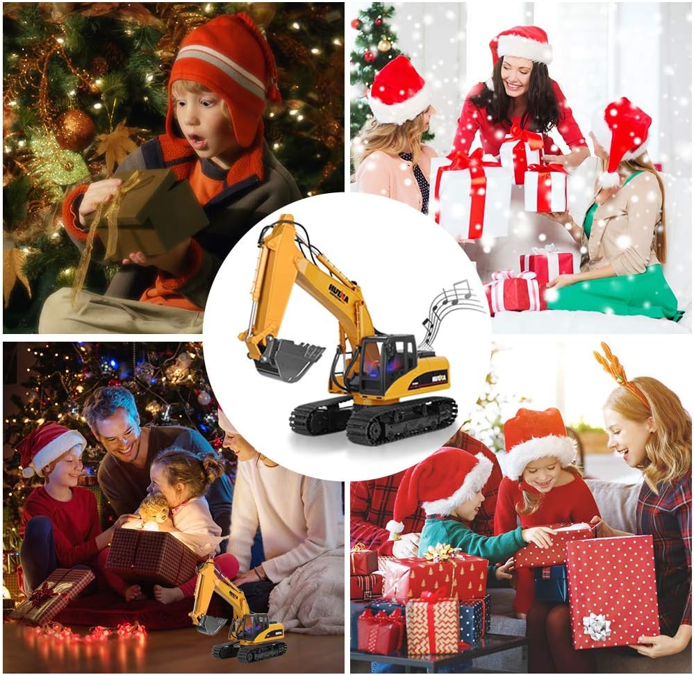 1/14 Scale 15 Channel 2.4Ghz RC Excavator V98383